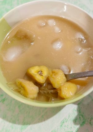 Foto resep Es Jelly Kolak Pisang