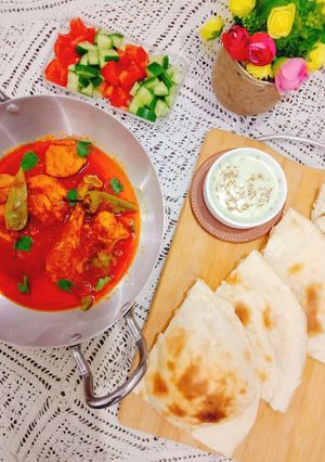 A picture of Tandoori chicken Karhai.