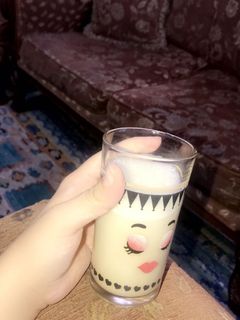 صورة لوصفة كوكتيل الشمام مع الموز والقشطه