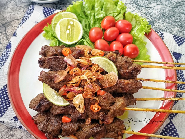 Resep 423. Sate Maranggi Saus Teriyaki, Enak