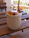 Arroz con leche v2 con crema pastelera y azúcar quemada