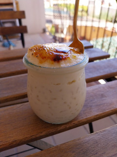 Foto principal de Arroz con leche v2 con crema pastelera y azúcar quemada
