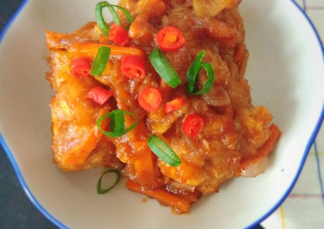 Ayam Goreng Kriuk Asam Manis