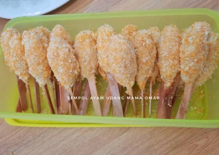 Langkah Mudah untuk Menyiapkan Sempol ayam udang crispy Anti Gagal