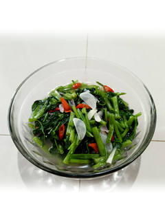 Foto resep Tumis Kangkung sederhana