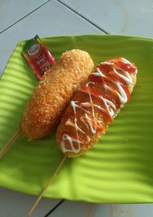 Foto resep Korean corndog