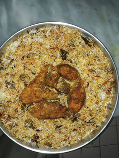 صورة لوصفة رز بسمتي وسمك كنعاد