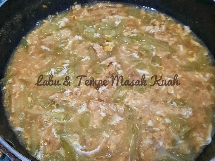 Bagaimana Membuat Labu &amp;amp; Tempe Masak Kuah yang Menggugah Selera