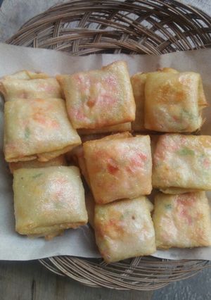 Foto resep Martabak telur sosis