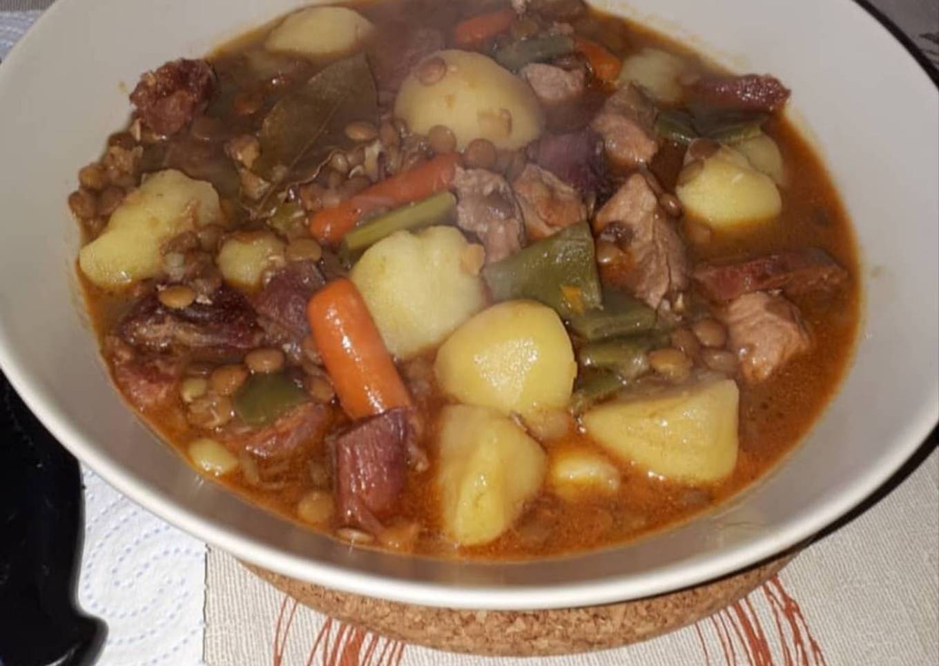 Lentejas de la abuela