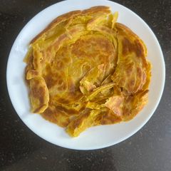 A picture of Kesaria Laccha Paratha.