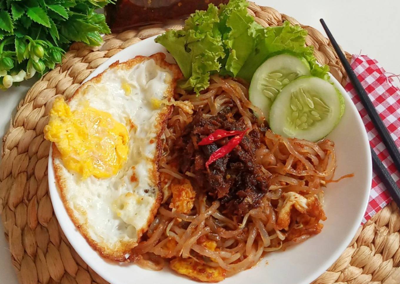 Cara Gampang Menyiapkan Mie shirataki bumbu aceh siram keumamah (part
7) Anti Gagal