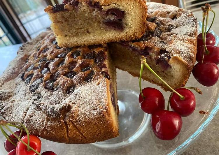 Crostata frangipane alle ciliegie