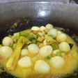 Telur puyuh sayur bumbu kuning cocok untuk lauk sikecil