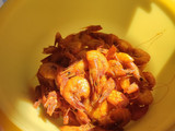 Udang kunyit baput