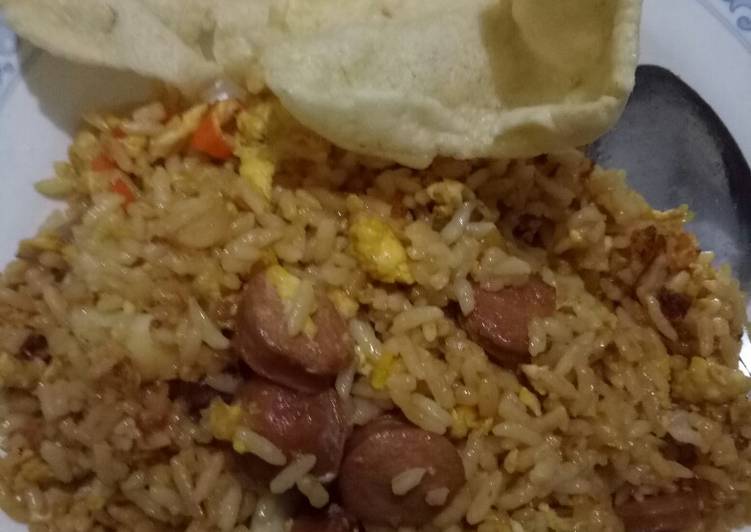 Nasi goreng ala2 irit bahan