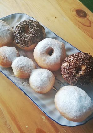 Foto resep Donat Menul Aneka Varian (1x proofing)