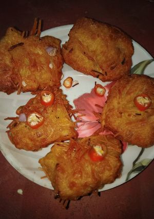 পকোড়া মুড়ির কাটলেট (pakora murir cutlet recipe in Bengali) রেসিপির প্রধান ছবি