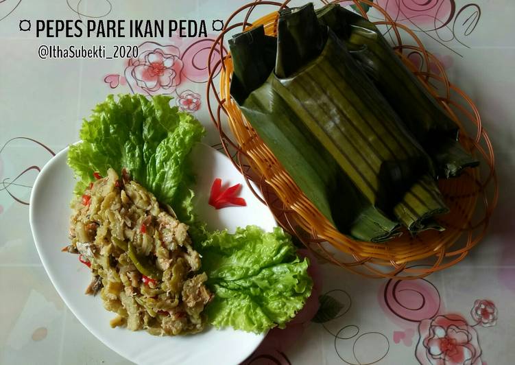 56. Pepes Pare Ikan Peda
