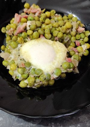 Una foto de Guisantes con bacon en Olla GM D