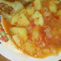 A picture of Potato stew.