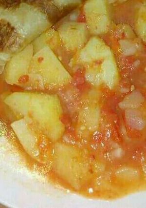 A picture of Potato stew.