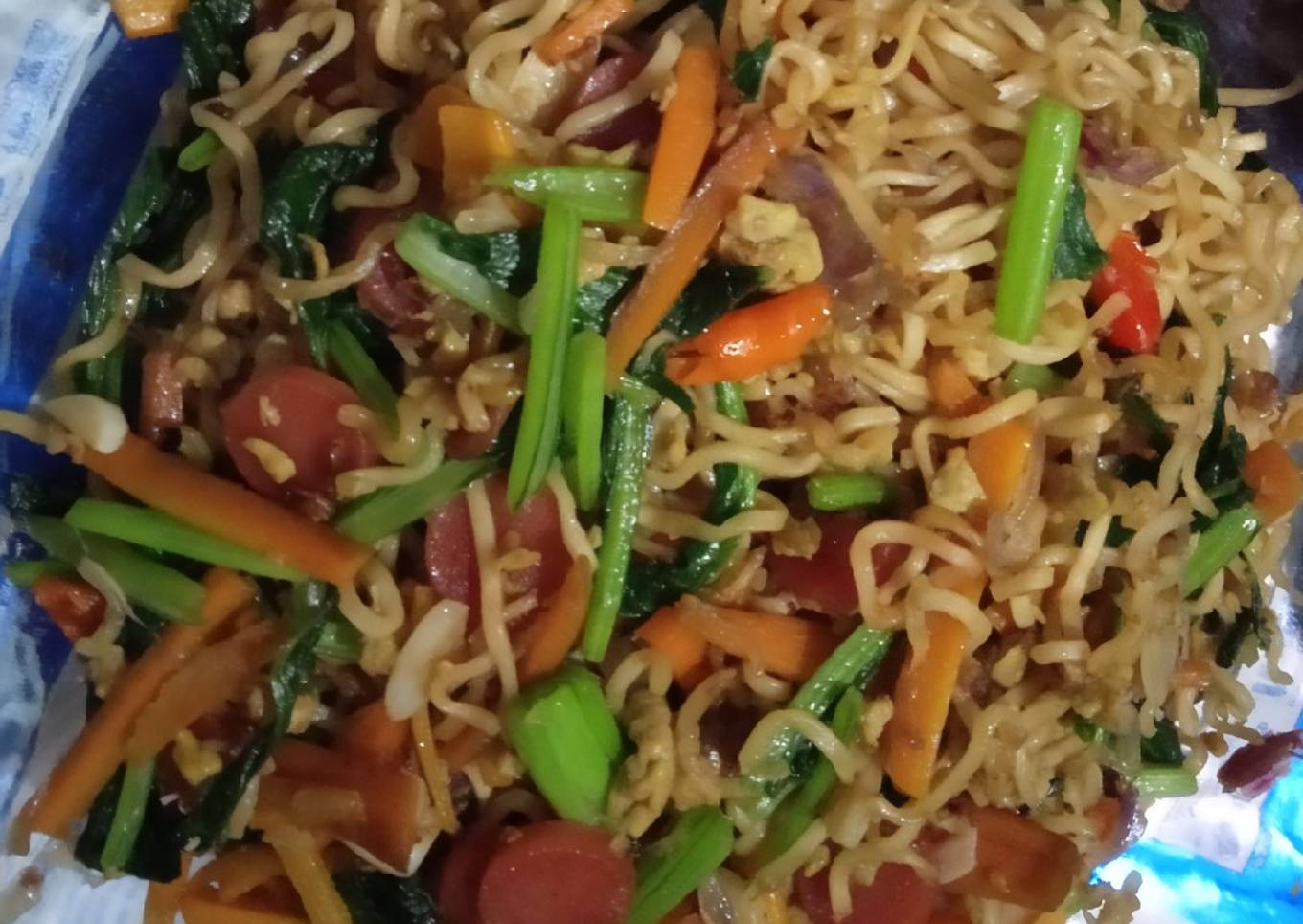 Mie Telur Goreng Sayur