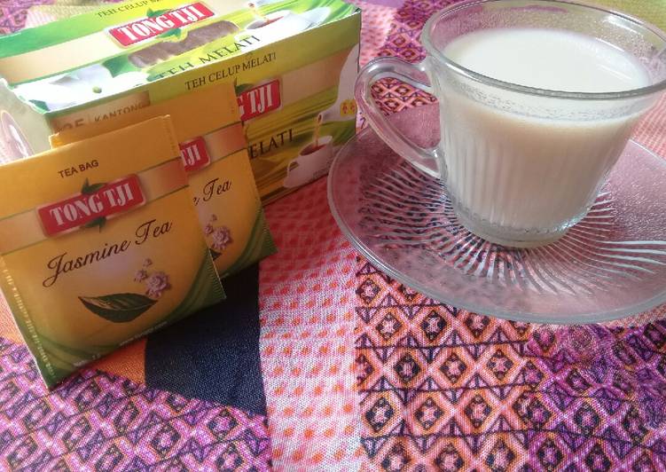 Resep Susu jahe teh tongtji yang Enak Banget