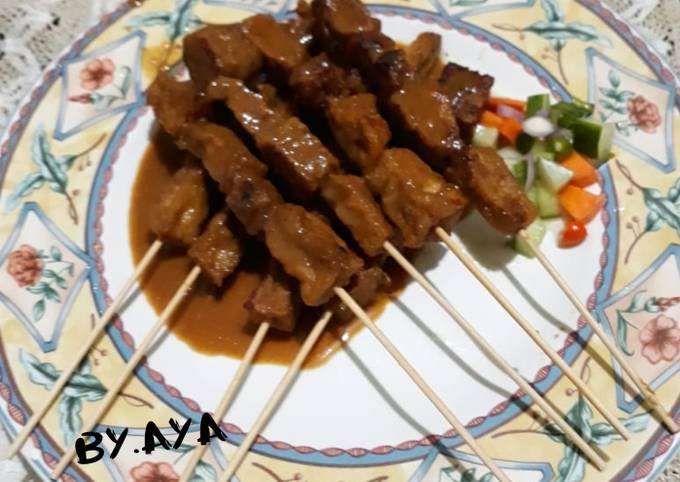 Cara Memasak Sate Tahu Tempe Enak Terbaru