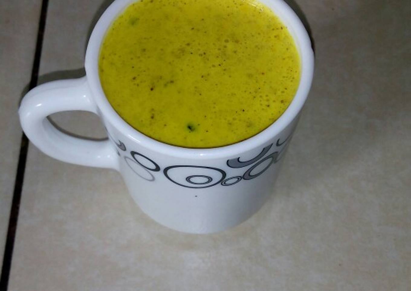 Immune boosting turmeric tea