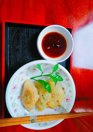 Hình của món Gyoza(Há cảo Nhật Bản).