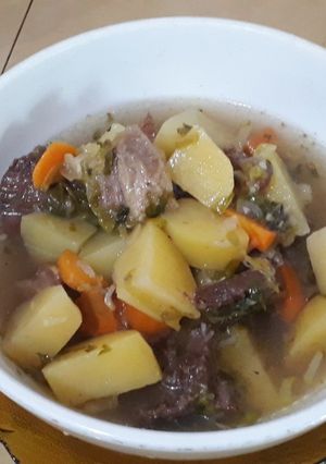 Foto resep Sup Daging Kentang