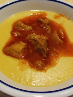 Sárgaborsó főzelék recept fotója