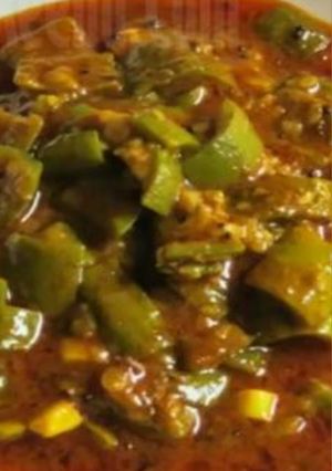 A picture of Snake gourd gravy Vegetable 😋.