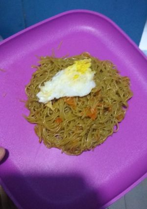 Foto resep Mie goreng telur ceplok (MPASI 9bln 8hr)