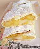 Strudel de manzanas 🍎 súper fácil y rápido