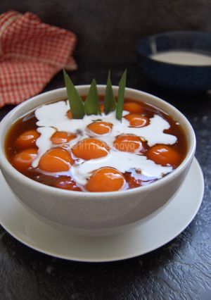 Foto resep Bubur Candil Ubi Orange