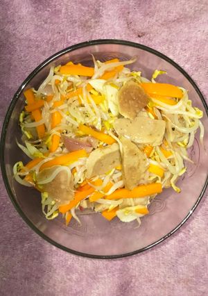 Foto resep 09. Tumis Tauge bakso simpel