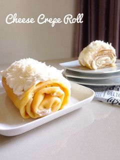 Foto resep Cheese Crepe Roll