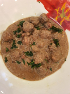 عکسی از دستور گوشت قلقلی با سس انار