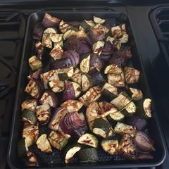 A picture of Balsamic Glazed Vegetables.