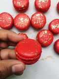 Red macarons