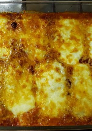 Una foto de Lasagna de berenjenas