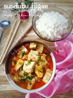 Foto resep Sundubu Jjigae (Sup Tahu Pedas)
