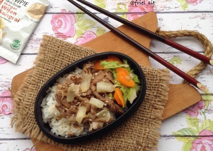 Resep The Quickie Express Gyudon Rice Bowl ala Yoshinoya yang Sempurna