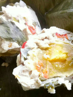 Foto resep Botok telur asin simpel