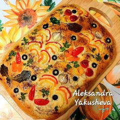 A picture of Focaccia.