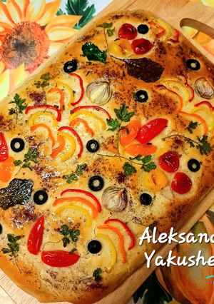 A picture of Focaccia.