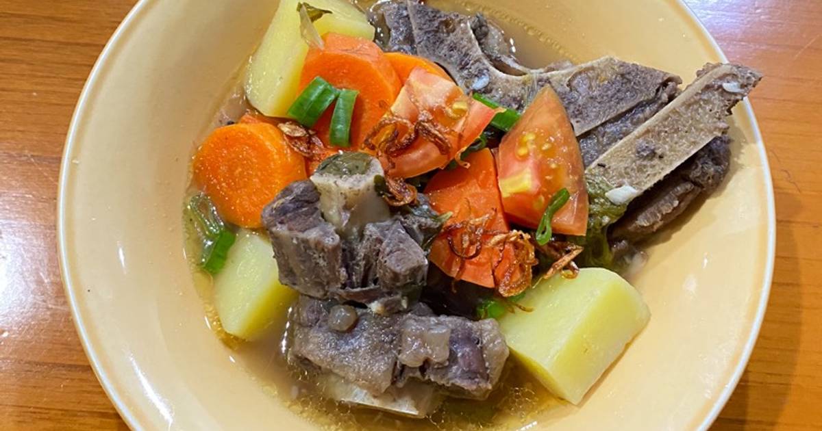 Resep Sop Buntut Rasanya Maknyus