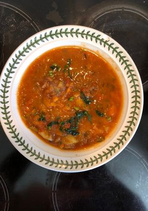 A picture of Ratatouille Soup.